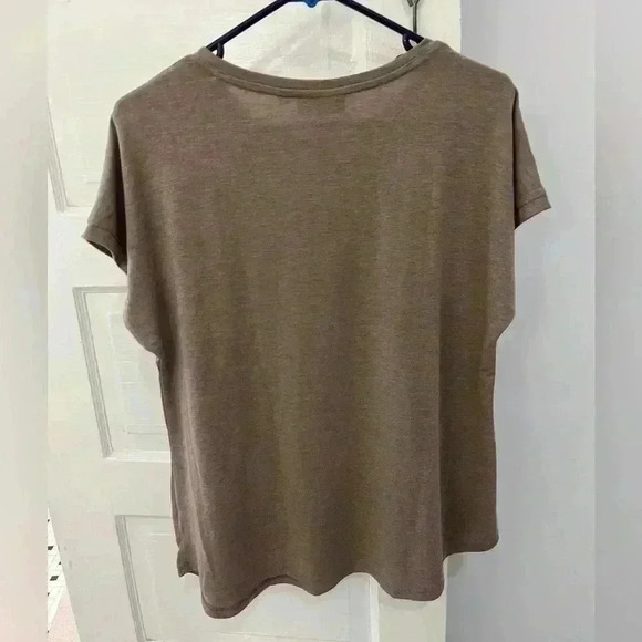 NWT Apt 9 Tan Blouse Business Casual - Picture 3 of 3
